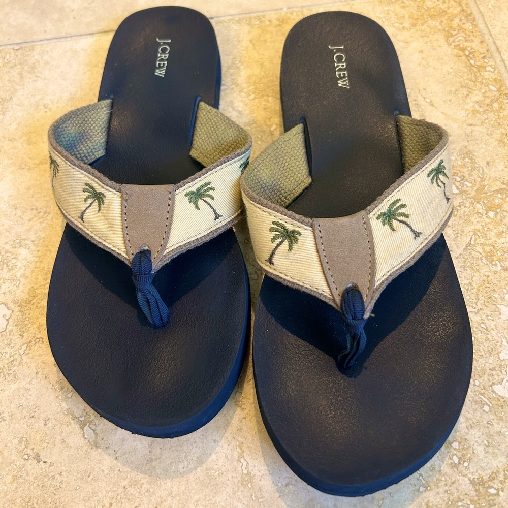 J Crew Flip Flops